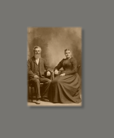 Peter Heinrich Christoph Reinke aus Schwalingen mit Ehefrau Anna Dorothea geb.Stutheit, in Nebraska 