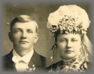 Carl Hinrich Böhling mit Augusta Elisabeth Böhling, Nebraska 1911