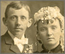 Hermann Friedrich Böhling mit Minnie Röhrs, Nebraska 1899