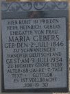 Grab von Johann Hinrich Gebers *1846 in Schwalingen + 1934 in Nemaha county, Nebraska